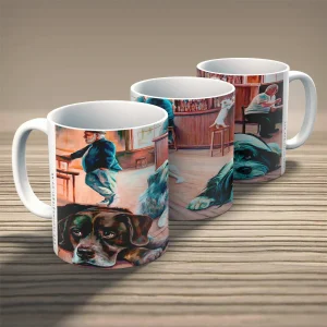 Gaun Yersel Wee Man, Mug by Scott McGregor