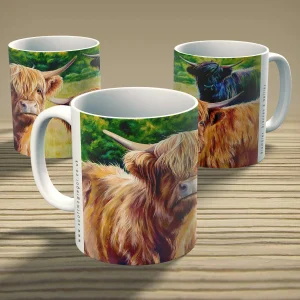 Brambles, Bracken and Nettles, Mug by Scott McGregor