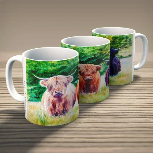 Highland Toffee, Mug by Scott McGregor