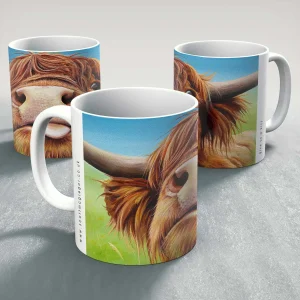 Give us a Kiss, Mug by Scott McGregor