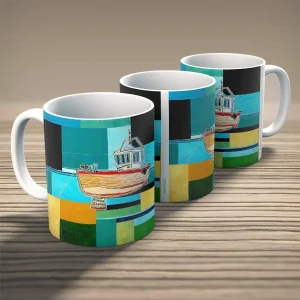 Waiting, Mug by Stuart Roy