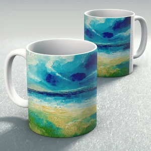 Sails on the Horizon, Mug by Stuart Roy