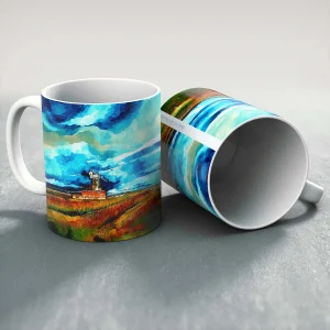 Waiting for the Wind, Mug by Stuart Roy