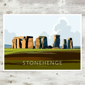 Stonehenge, A3 Poster by Peter McDermott