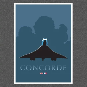 Concorde, A3 Poster by Peter McDermott
