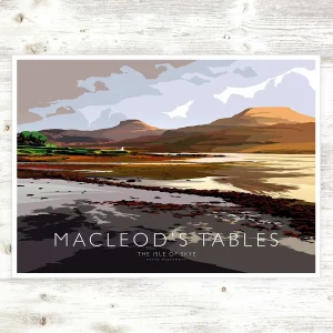 MacLeod's Tables, A3 Poster by Peter McDermott