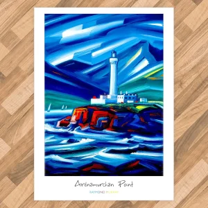 Ardnamurchan Point, A3 Poster by Raymond Murray