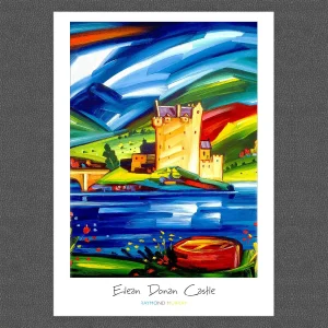 Eilean Donan Castle, A3 Poster by Raymond Murray