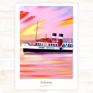 Waverley, A3 Poster by Raymond Murray