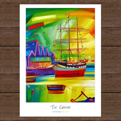 The Glenlee, A3 Poster by Raymond Murray