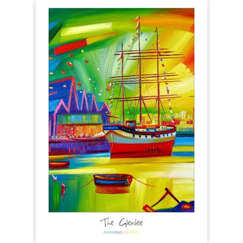 The Glenlee, A3 Poster by Raymond Murray - Image 2