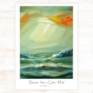 Dunoon from Cloch Point, A3 Poster by Raymond Murray