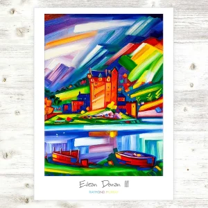 Eilean Donan III, A3 Poster by Raymond Murray