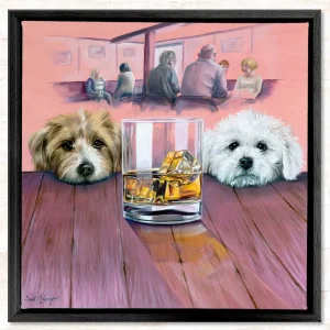 If We Were Bigger, Framed Stretched Canvas by Scott McGregor