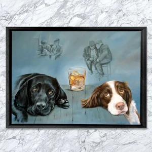 It Smells Great, Framed Stretched Canvas by Scott McGregor