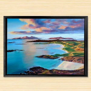 Sanna Bay, Ardnamurchan, Framed Stretched Canvas by Scott McGregor