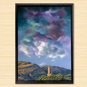 Wallace Monument, Framed Stretched Canvas by Scott McGregor