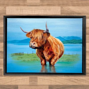 Big Bob, Framed Stretched Canvas by Scott McGregor
