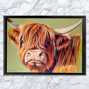 Bracken, Framed Stretched Canvas by Scott McGregor