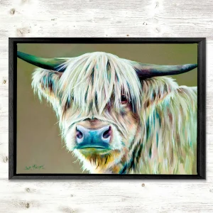 Fern, Framed Stretched Canvas by Scott McGregor