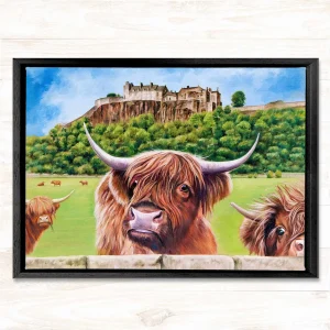 Stirling Castle, Framed Stretched Canvas by Scott McGregor