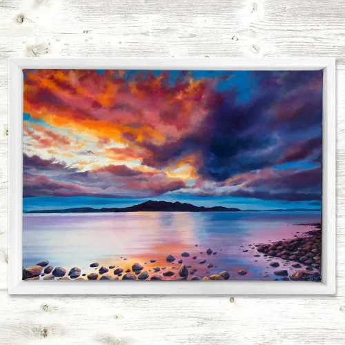 Dusky Twilight, Framed Stretched Canvas by Scott McGregor - Image 2