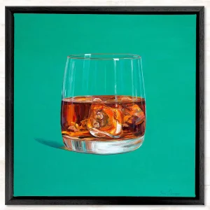 Uisge Beatha, Framed Stretched Canvas by Scott McGregor