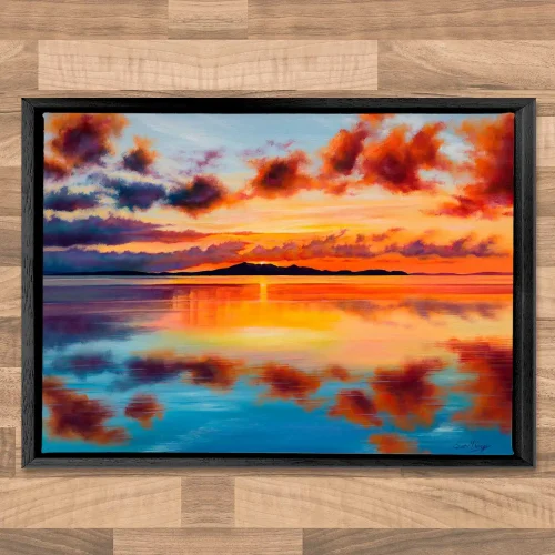 Reflections, Framed Stretched Canvas by Scott McGregor