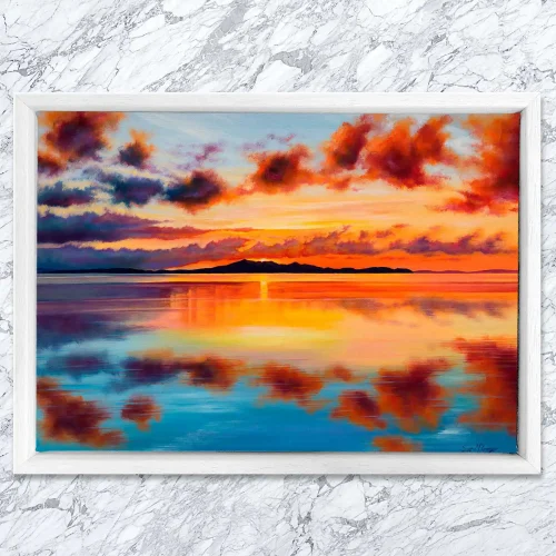 Reflections, Framed Stretched Canvas by Scott McGregor - Image 2